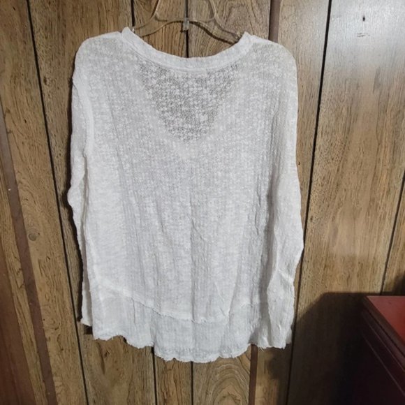 We the free Cotton White Top Small - Picture 2 of 6